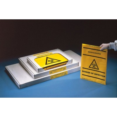BIOHAZARD DISPOSAL BAG 255mm x 355mm
