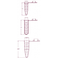 Microcentrifuge Tubes (Sizes: 1.7mL, 2mL)