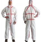 Chemical Protective Coveralls, Disposable, M 3M 25/cs 