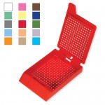 SYSTEM III BIOPSY CASSETTE - RED (THREADED INKJET)