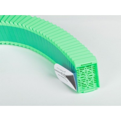 SYSTEM II+ (SLOTTED) - GREEN + LIDS (TAPED) SYSTEM II+ (SLOTTED) - GREEN + LIDS (TAPED)