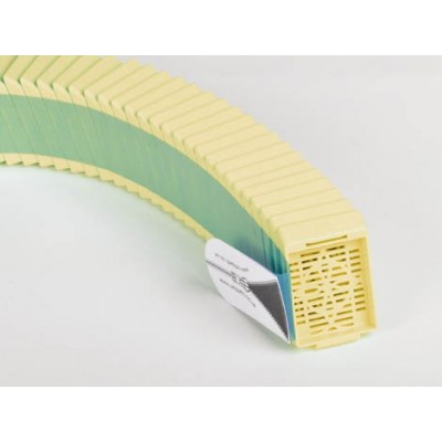 SYSTEM II+ (SLOTTED) - YELLOW + LIDS (TAPED)