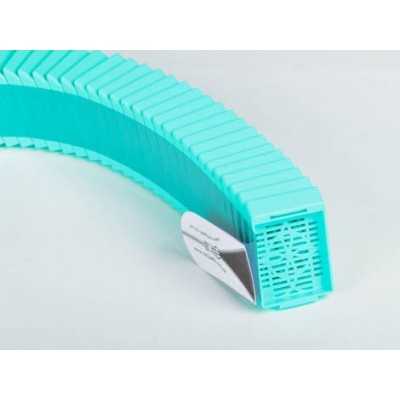 SYSTEM II+ (SLOTTED) - TURQUOISE + LIDS (TAPED) SYSTEM II+ (SLOTTED) - TURQUOISE + LIDS (TAPED)