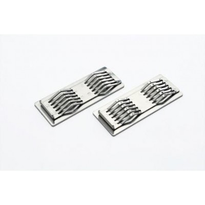 SLIDE RACK ADAPTER, STAINLESS STEEL SLIDE RACK ADAPTER, STAINLESS STEEL