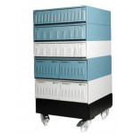 OMNISTOR BASE PLINTH (WHEELED) - BLACK