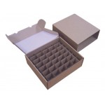 SMALL SLIDE BOX + SLEEVE (FLATPACK) - BROWN