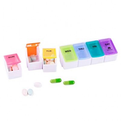 Detachable Seven Case Pill Box