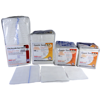 GAUZE SWAB B.P. - X-Ray Detectable Gauze Swab GAUZE SWAB B.P. - X-Ray Detectable Gauze Swab