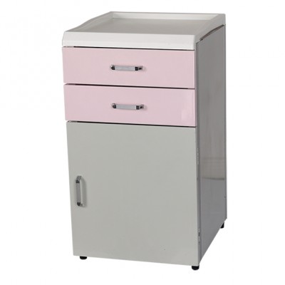 HOSPITAL BEDSIDE CABINET WITH WHEELS