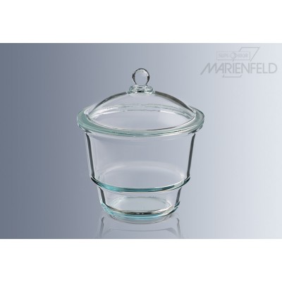 Desiccators DIN with glass knob in cover