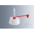 Dropping bottles, plastic - Screw cap with dropping tip
