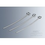Inoculation loops for needle holders acc. to Kolle