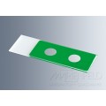 Microscope slides with reaction wells