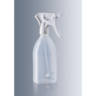 Spray bottles - Spray head with adjustable nozzle and suction tube