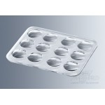 Staining Plates - Cavities: approx. 20 to 22 mm diameter, approx. 2 mm depth