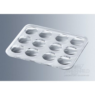 Staining Plates - Cavities: approx. 20 to 22 mm diameter, approx. 2 mm depth