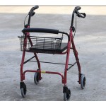 Aluminium Alloy Rollator With Basket Aluminium Alloy Rollator With Basket