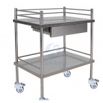 Stainless Steel Emergency Trolley
