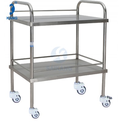 Steel Medicine Delivery Trolley