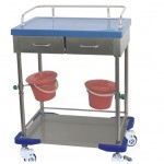 Stainless Steel Hospital Trolley