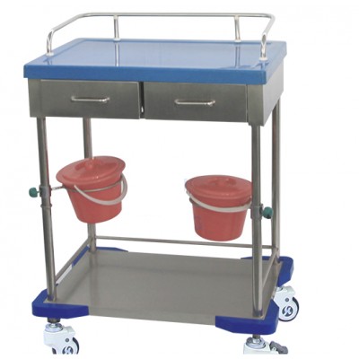 Stainless Steel Hospital Trolley