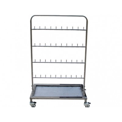 Stainless Steel Swab Stand With Forty Spikes