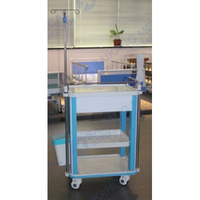 ABS Tray Nursing Trolley