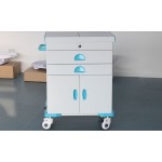Functional Hospital Trolley With Casters Functional Hospital Trolley With Casters