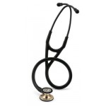 3M™ Littmann® Cardiology IV™ Stethoscope, Champagne-Finish Chestpiece, Black Tube, Smoke Stem and Headset, 69cm, 6179