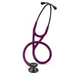 3M™ Littmann® Cardiology IV™ Stethoscope, Smoke-Finish Chestpiece, Plum Tube, Smoke Stem and Headset, 69cm, 6166